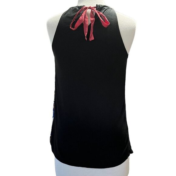 Anthropologie One September Nala Tank Sz XS Multi Paisley‎ Embroidered (L10257) - Picture 4 of 8